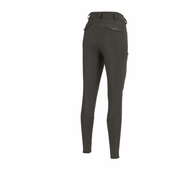 Pantaloni Pikeur Laure donna full grip vita media 3006 Oliva nera Nero Pantaloni Pikeur Laure donna full grip vita media 3006 Oliva nera Nero