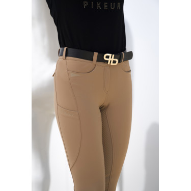 Pantaloni Pikeur Laure donna full grip vita media 3006 Caramello Marrone