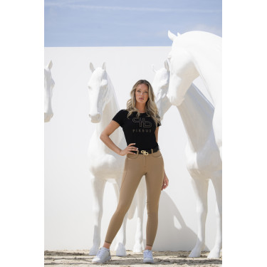 Pantaloni Pikeur Laure donna full grip vita media 3006 Caramello Marrone
