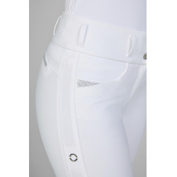 Pantaloni Pikeur Laure full grip donna Bianco Pantaloni Pikeur Laure full grip donna Bianco