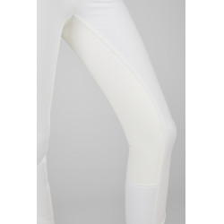 Pantaloni Pikeur Laure con fondo in finta pelle da donna Bianco Pantaloni Pikeur Laure con fondo in finta pelle da donna Bianco
