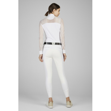 Pantaloni Pikeur Laure con fondo in finta pelle da donna Pantaloni Pikeur Laure con fondo in finta pelle da donna