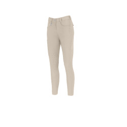 Pantaloni Pikeur donna Romy grip ginocchia Crema vaniglia Beige