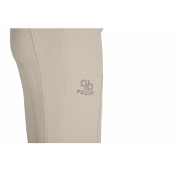 Pantaloni Pikeur donna Vally full grip 6106 a vita media Crema vaniglia Beige