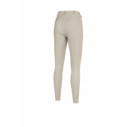 Pantaloni Pikeur donna Vally full grip 6106 a vita media Crema vaniglia Beige