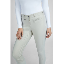 Pantaloni Pikeur donna Vally full grip 6106 a vita media Crema vaniglia Beige
