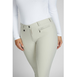 Pantaloni Pikeur donna Vally full grip 6106 a vita media Crema vaniglia Beige