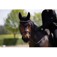 Cuffia anti-mosche Eskadron Dynair Mesh senza logo Blu notte