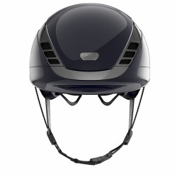 Casco da equitazione Abus Airluxe Chrome Blu notte brillante Casco da equitazione Abus Airluxe Chrome Blu notte brillante