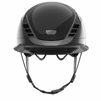 Casco da equitazione Abus Airluxe Chrome L.V Nero lucido