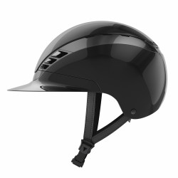 Casco da equitazione Abus Airluxe Chrome L.V Nero lucido Casco da equitazione Abus Airluxe Chrome L.V Nero lucido