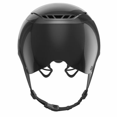 Casco da equitazione Abus Airluxe Chrome L.V Nero lucido Casco da equitazione Abus Airluxe Chrome L.V Nero lucido