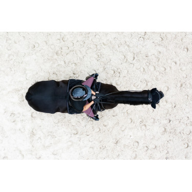 Casco da equitazione Abus Airluxe Chrome L.V Nero lucido Casco da equitazione Abus Airluxe Chrome L.V Nero lucido