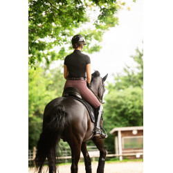 Casco da equitazione Abus Airluxe Chrome L.V Nero lucido Casco da equitazione Abus Airluxe Chrome L.V Nero lucido