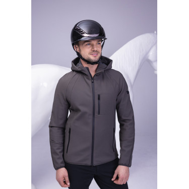 Casco da equitazione Abus Airluxe Chrome L.V Nero lucido Casco da equitazione Abus Airluxe Chrome L.V Nero lucido