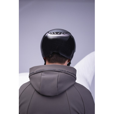 Casco da equitazione Abus Airluxe Chrome L.V Nero lucido Casco da equitazione Abus Airluxe Chrome L.V Nero lucido