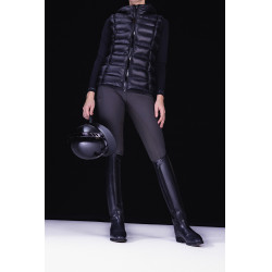 Casco da equitazione Abus Airluxe Chrome L.V Nero lucido Casco da equitazione Abus Airluxe Chrome L.V Nero lucido