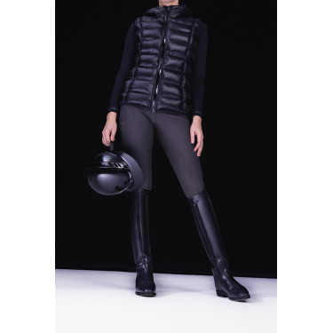 Casco da equitazione Abus Airluxe Chrome L.V Nero lucido Casco da equitazione Abus Airluxe Chrome L.V Nero lucido