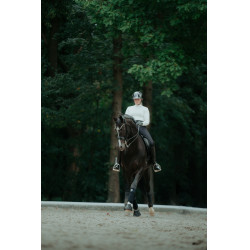 Casco da equitazione Abus Airluxe Chrome L.V Nero lucido Casco da equitazione Abus Airluxe Chrome L.V Nero lucido