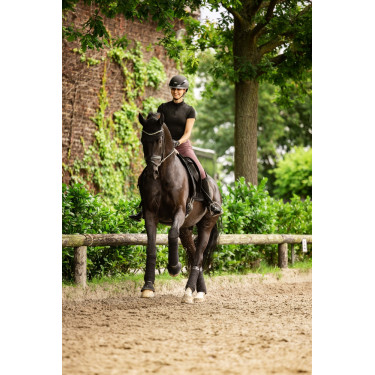 Casco da equitazione Abus Airluxe Supreme Nero