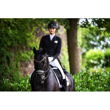 Casco da equitazione Abus Airluxe Supreme Nero