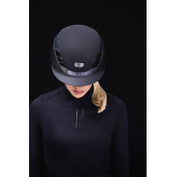 Casco da equitazione Abus Airluxe Supreme Nero