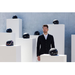 Casco da equitazione Abus Airluxe Supreme Nero