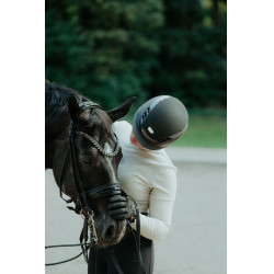 Casco da equitazione Abus Airluxe Supreme Nero