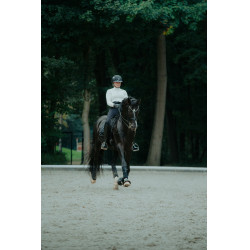 Casco da equitazione Abus Airluxe Supreme Nero