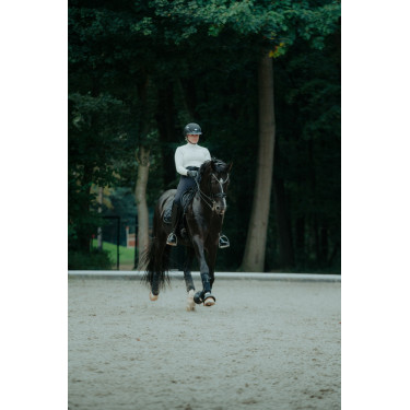 Casco da equitazione Abus Airluxe Supreme Nero