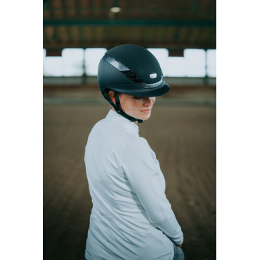 Casco da equitazione Abus Airluxe Supreme Nero