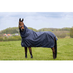 Coperta impermeabile Eskadron Omega foderata in pile con collo Blu marino scuro Coperta impermeabile Eskadron Omega foderata in pile con collo Blu marino scuro