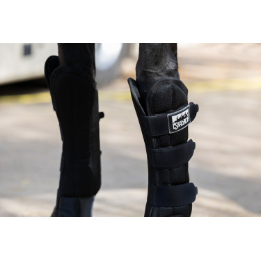 Stinchiere da trasporto mesh Eskadron Nero