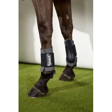 Stinchiere anteriori in neoprene Eskadron Grigio