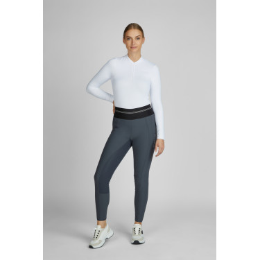 Leggings Pikeur Gia Athl donna full grip Ombra scura Grigio