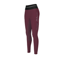 Leggings Pikeur Gia Athl full grip donna Bordeaux Leggings Pikeur Gia Athl full grip donna Bordeaux