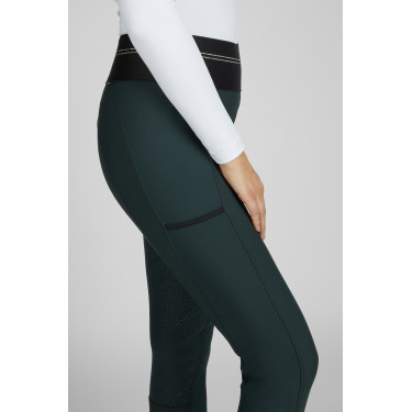 Leggings Pikeur Gia Athl full grip donna Verde scuro