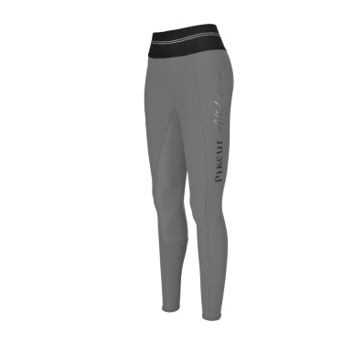 Leggings Pikeur Gia Athl full grip donna Grigio chiaro Leggings Pikeur Gia Athl full grip donna Grigio chiaro