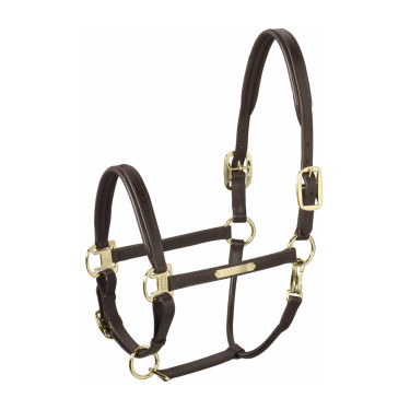 Capezzina in cuoio Eskadron Elegance Marrone scuro