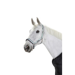 Capezzina Eskadron con fibbia Ghiaccio / bianco / pietra Blu Capezzina Eskadron con fibbia Ghiaccio / bianco / pietra Blu