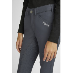 Pantaloni Pikeur Braddy bambino full grip Ombra scura Grigio Pantaloni Pikeur Braddy bambino full grip Ombra scura Grigio