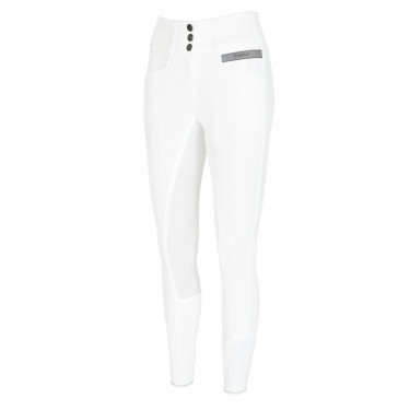 Pantaloni Pikeur Candela full grip da donna Ganzbesatz Bianco