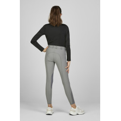 Pantaloni Pikeur bambino Brooklyn grip ginocchia Grigio chiaro Pantaloni Pikeur bambino Brooklyn grip ginocchia Grigio chiaro