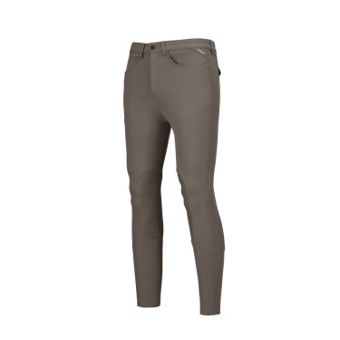 Pantaloni Pikeur da uomo Navaro grip alle ginocchia Noce Marrone