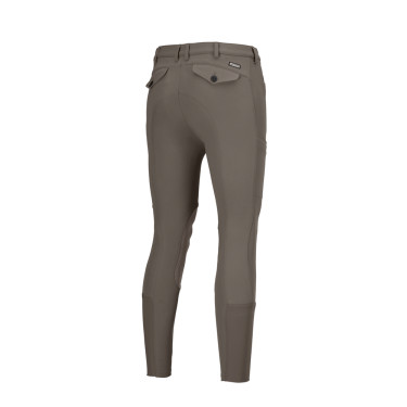 Pantaloni Pikeur da uomo Navaro grip alle ginocchia Noce Marrone