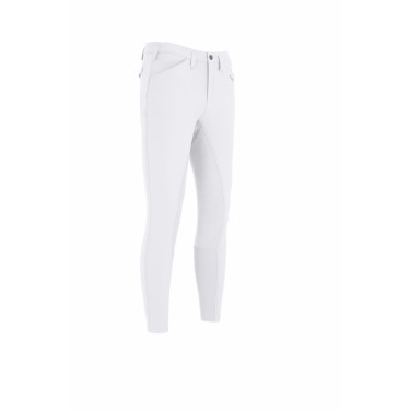 Pantaloni Pikeur uomo Rossini fondo finta pelle 7508 vita media Bianco Pantaloni Pikeur uomo Rossini fondo finta pelle 7508 vita media Bianco