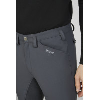 Pantaloni Pikeur uomo Rossini fondo finta pelle 7508 vita media Bianco