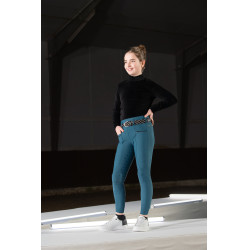 Pantaloni Pikeur Lilith da ragazza full grip a vita alta 9105 Oceano profondo Blu Pantaloni Pikeur Lilith da ragazza full grip a vita alta 9105 Oceano profondo Blu