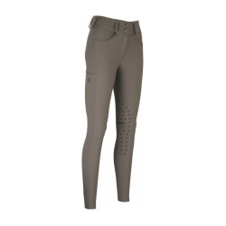 Pantaloni Amia 6805 Pikeur grip alle ginocchia vita media donna Talpa Marrone