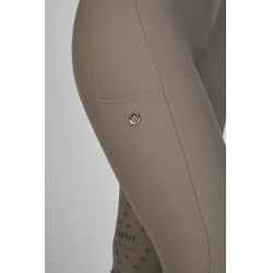 Pantaloni Amia 6805 Pikeur grip alle ginocchia vita media donna Talpa Marrone